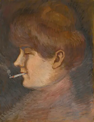 Portrait Of Bertha Von Wiktorin av Egon Schiele