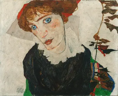 Portrait Of Wally Neuzil av Egon Schiele
