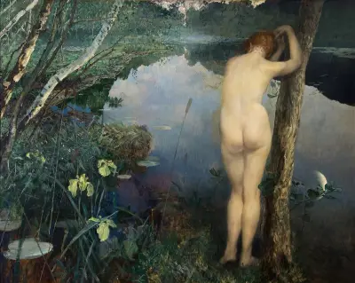 Nocturne av Eilif Peterssen