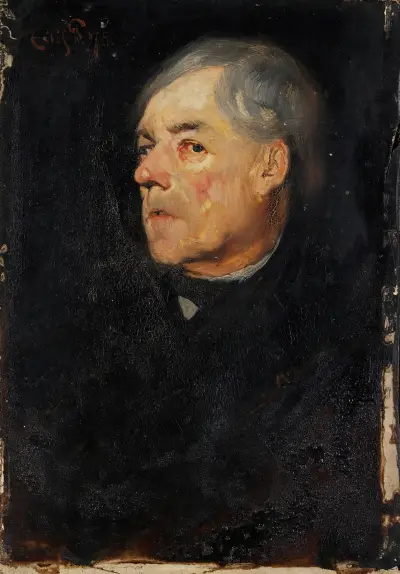 Study of an old Man av Eilif Peterssen