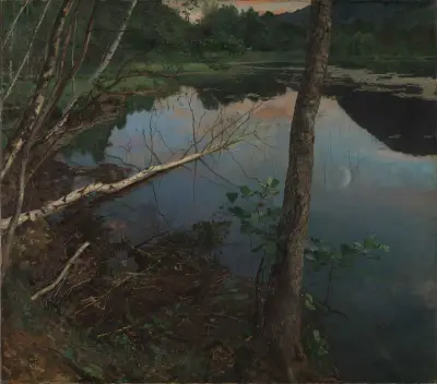 Summer Night av Eilif Peterssen