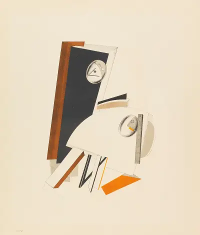 Die Ängstlichen von El Lissitzky