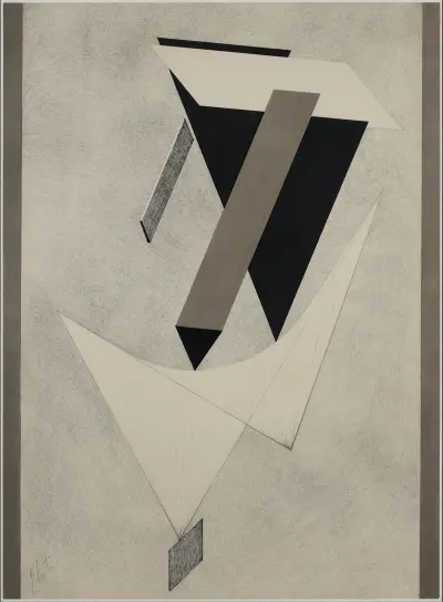 Kestnermappe Proun, Rob. Levnis and Chapman GmbH Hannover #4 av El Lissitzky