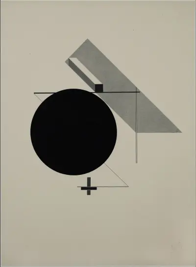Kestnermappe Proun, Rob. Levnis and Chapman GmbH Hannover #5 av El Lissitzky