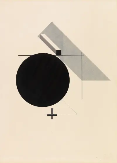 Proun IV, El Lissitzky