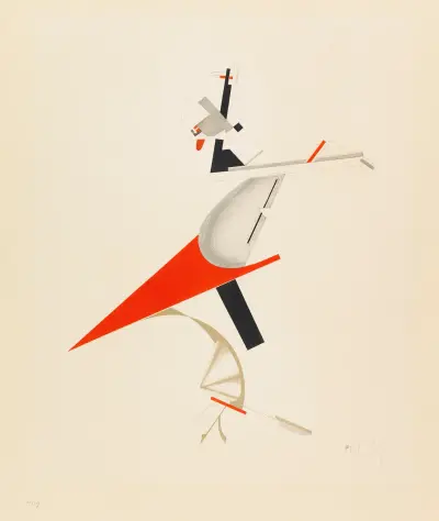 The Sentinel (Zankstifter) av El Lissitzky