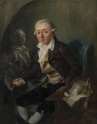 Porträtt av en gentleman av Elias Martin