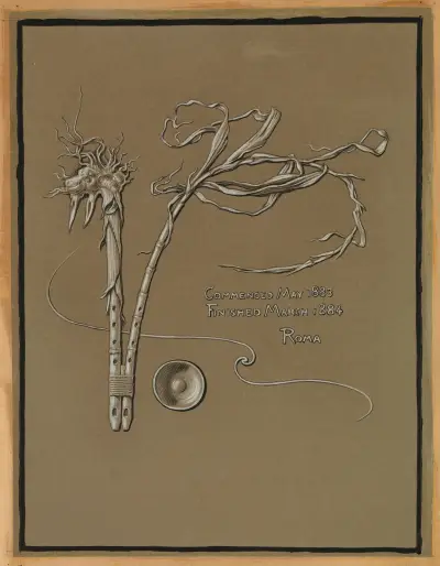 Artist’s Signature av Elihu Vedder