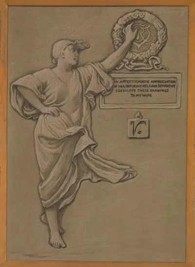 Dedication av Elihu Vedder