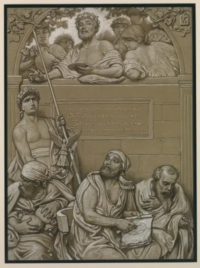 Frontispiece av Elihu Vedder