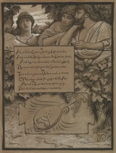 Omar’s Tomb av Elihu Vedder