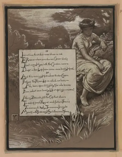 The River-Lip av Elihu Vedder