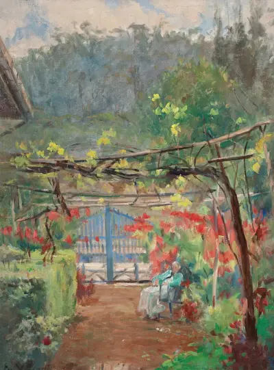 Vila i min trädgård av Eliseu Visconti