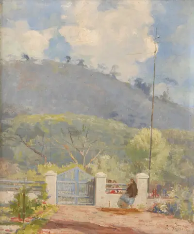 Morgon i Teresópolis av Eliseu Visconti