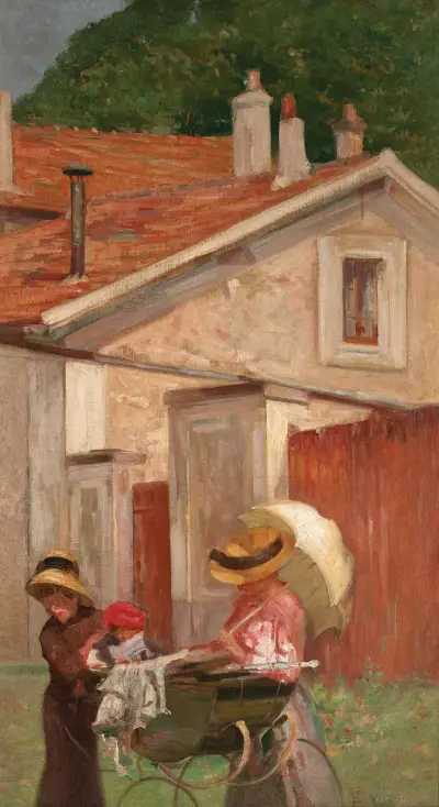 Minha família em Saint Hubert av Eliseu Visconti