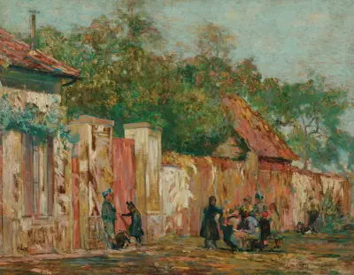 Kväll i Saint Hubert av Eliseu Visconti