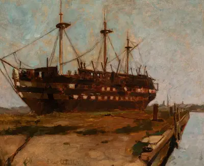 The Constitution av Emil Carlsen