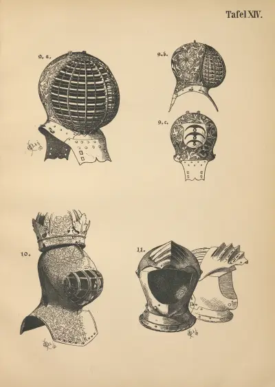 Heraldischer Handbuch fur Freunde der Wappenkunst Pl.13 av Emil Doepler