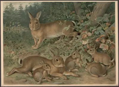 Kaninchen von Emil Schmidt