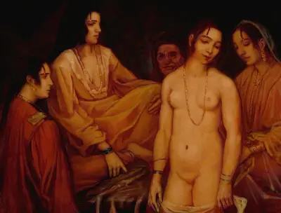 Au Harem av Emile Bernard