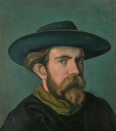 Självporträtt av Emile Bernard