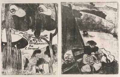 Les Bretonneries av Emile Bernard