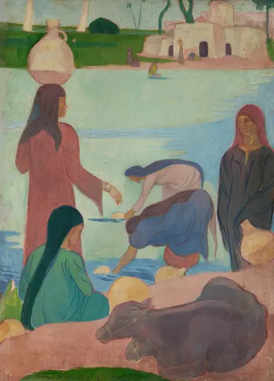 Vattenbärerskorna av Emile Bernard