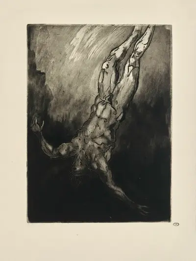 N° 1 – Depuis quatre mille ans il tombait dans l’abîme av Emile Bernard
