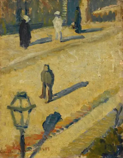 Gatuscen av Emile Bernard