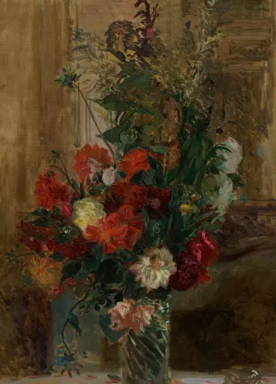 Blomsterbukett av Jacques-Émile Blanche