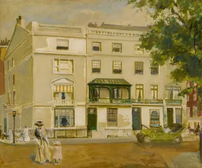 Cadogan Place, Belgravia, London av Jacques-Émile Blanche