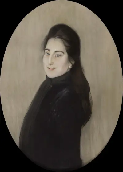Markisinnan av Casa-Fuerte av Jacques-Émile Blanche