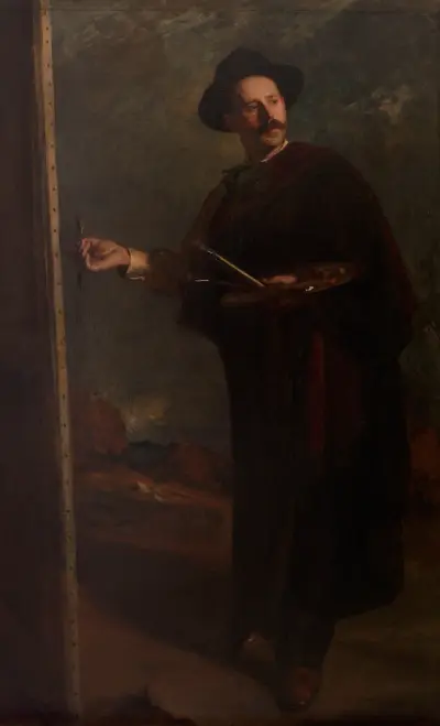 Portrait d’Ignacio Zuloaga av Jacques-Émile Blanche