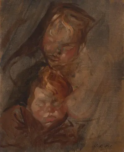 Têtes d’enfants av Jacques-Émile Blanche