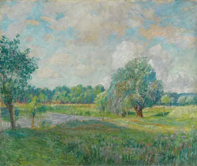 Le Saule av Emile Claus