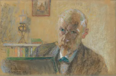 Self-Portrait, 1915 av Emile Claus