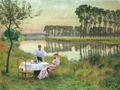 Soirée D’été av Emile Claus