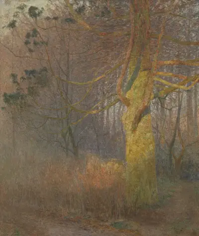 Tree in the sun av Emile Claus