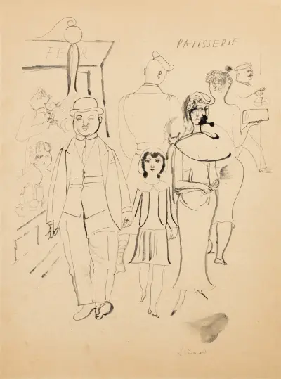 Söndag av Jean-Émile Laboureur