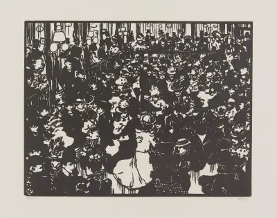 Bal Bullier av Jean-Émile Laboureur