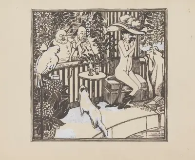Susanna och gubbarna av Jean-Émile Laboureur