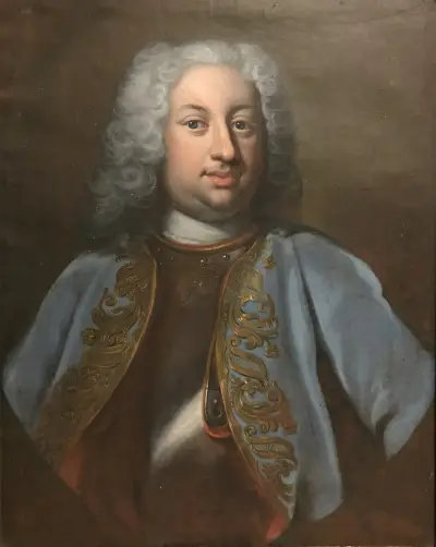 Maximilian, 1689–1753, prins av Hessen-Kassel av Georg Engelhard Schröder