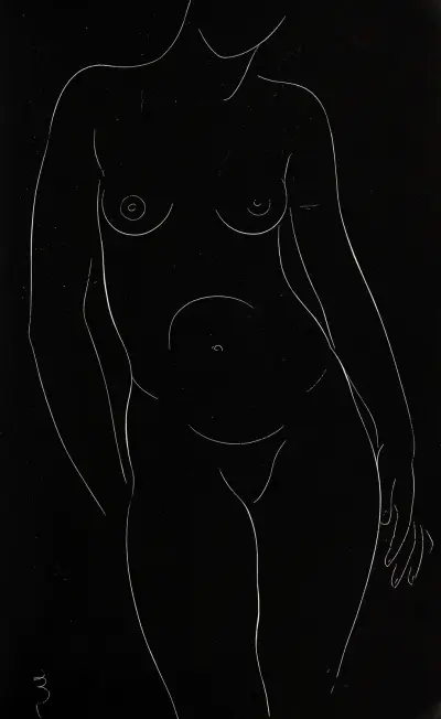 Twenty-five nudes Pl 04 av Eric Gill