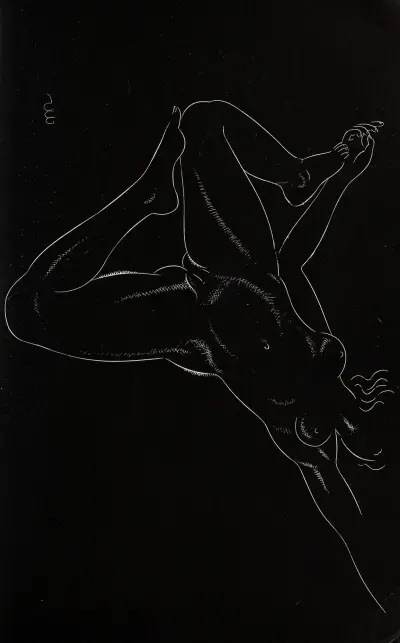 Twenty-five nudes Pl 08 av Eric Gill