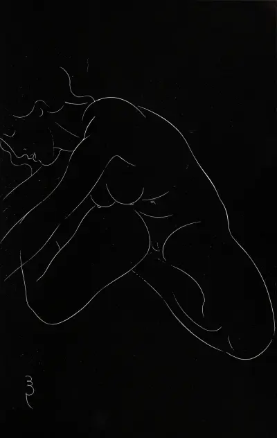 Dvacet pět aktů, pl. 11, Eric Gill