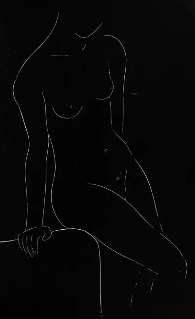 Dvacet pět aktů, list 21, Eric Gill
