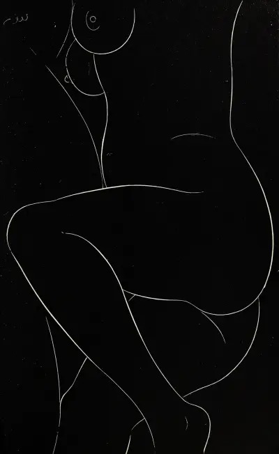 Dvacet pět aktů, list 23, Eric Gill