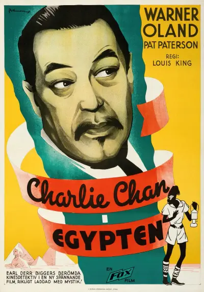 Charlie Chan in Egypt av Eric Rohman