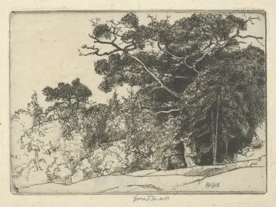 Brown’s Oak (probably 1910) av Ernest Haskell