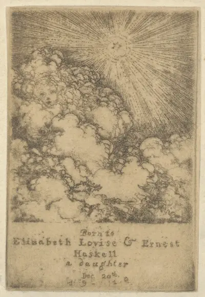 Hildegarde’s Birth av Ernest Haskell